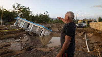Hurrikan „Fiona“ hat in Puerto Rico große Zerstörung angerichtet – Hunderttausende sind weiterhin vom Stromnetz abgetrennt.