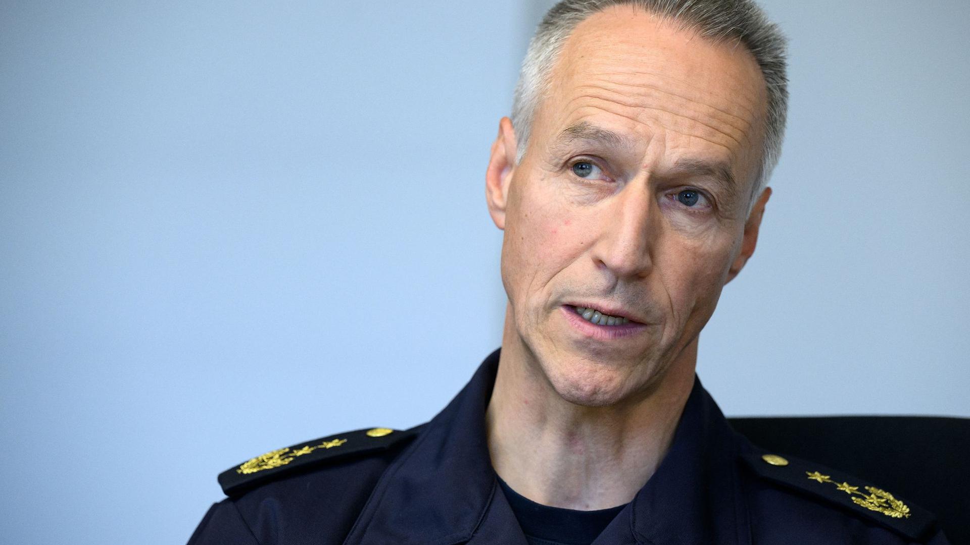 Olaf Lindner ist der Präsident der Bundespolizeidirektion 11.