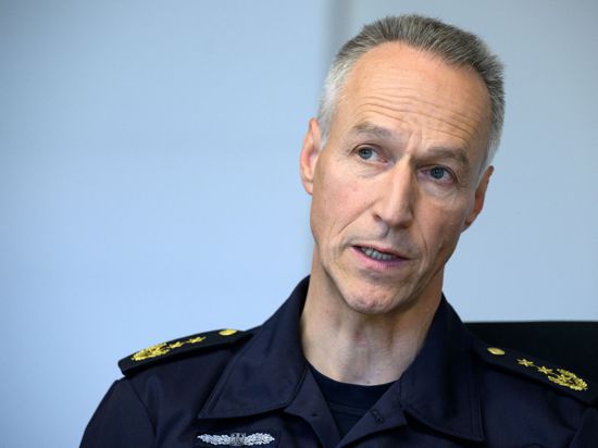 Olaf Lindner ist der Präsident der Bundespolizeidirektion 11.