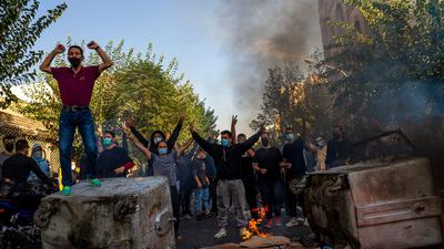 Proteste in Teheran.