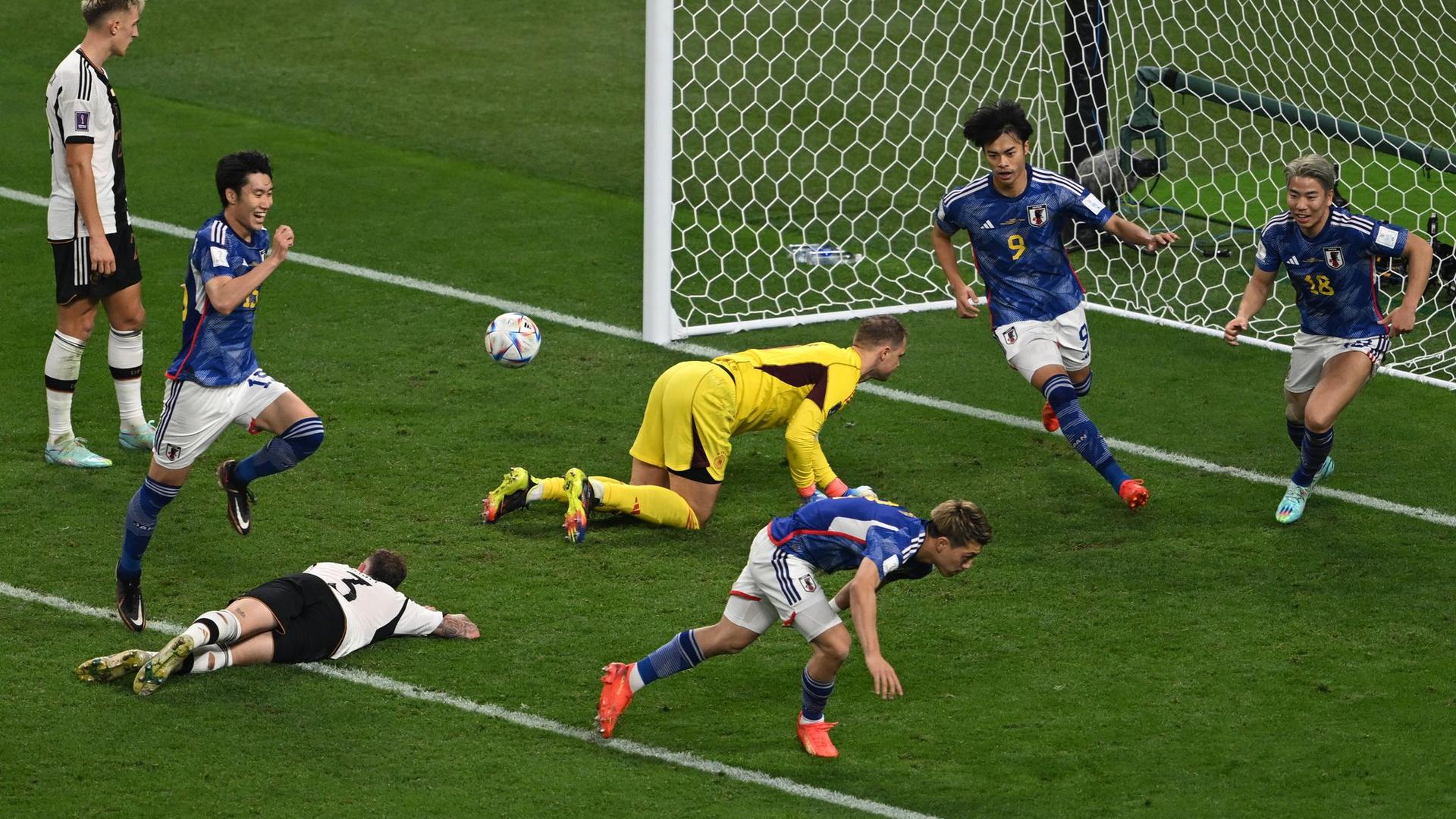 Trotz Führung unterlag Deutschland Japan mit 1:2.