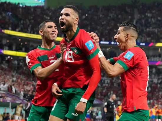 Marokko steht als erstes afrikanisches Team im Halbfinale einer WM.
