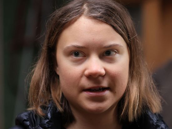 „Es ist sehr traurig das zu sehen. Es ist jetzt ein ganz anderer Ort“: Greta Thunberg.