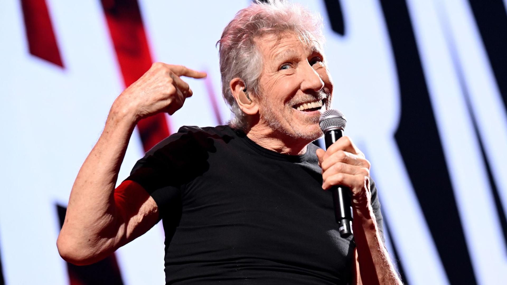 Pink-Floyd-Mitbegründer Roger Waters tritt im Rahmen seiner Deutschland-Tour „This Is Not A Drill“ in der Olympiahalle in München auf.