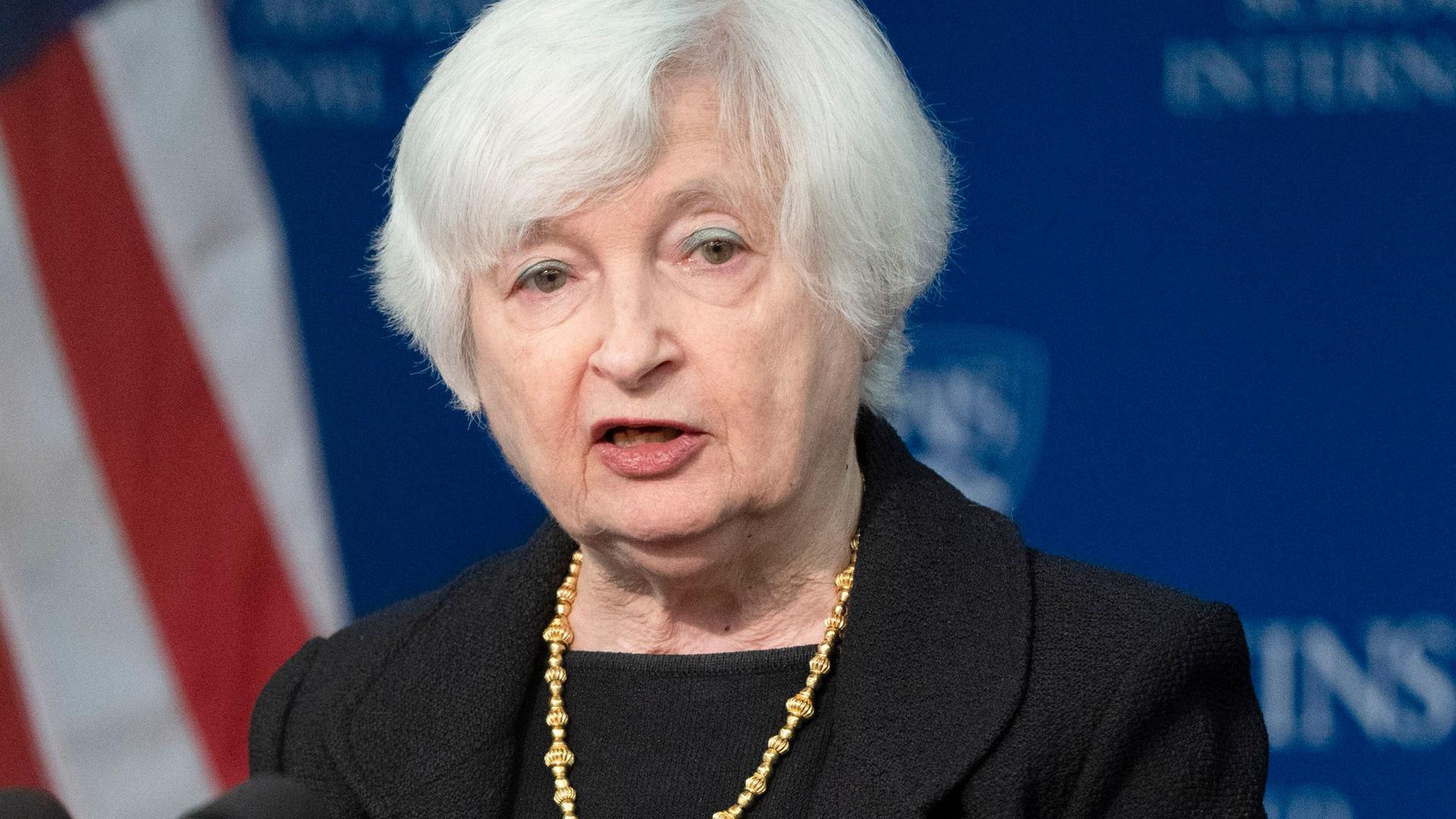 US-Finanzministerin Janet Yellen warnt vor einem Zahlungsausfall der Regierung.