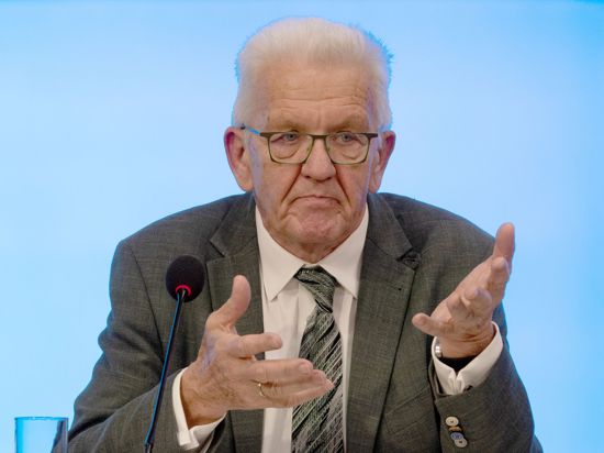 Baden-Württembergs Ministerpräsident Winfried Kretschmann.