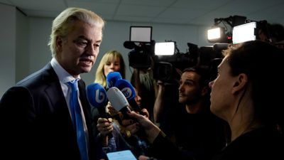 Braucht für eine Mehrheit mindestens zwei Parteien: Wahlsieger und Rechtspopulist Geert Wilders.
