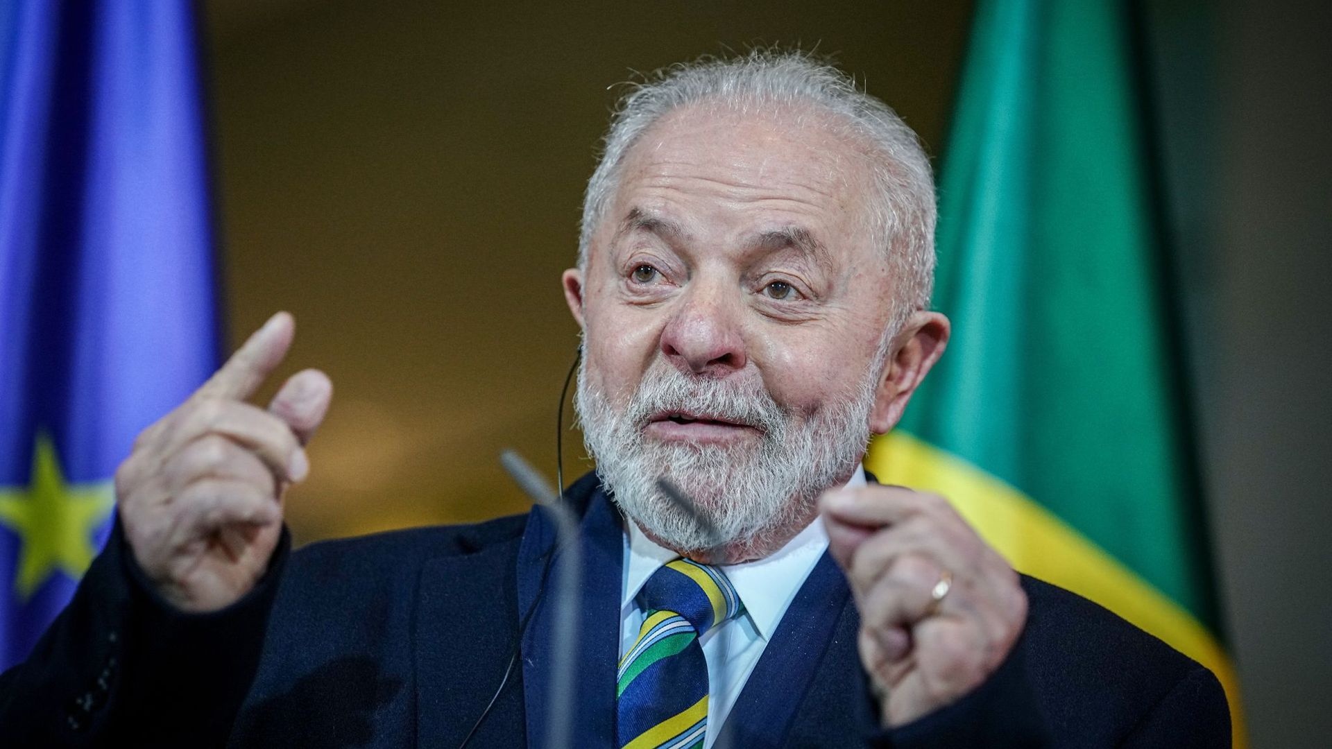 Der Präsident von Brasilien: Luiz Inácio Lula da Silva.