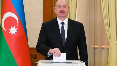 Ilham Aliyev wurde erneut zum aserbaidschanischen Präsidenten gewählt.