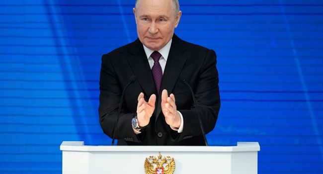 „Zusammen können wir alles schaffen“: Wladimir Putin.