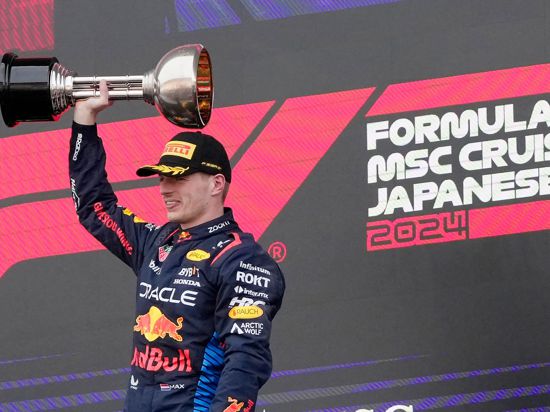 Red-Bull-Pilot Max Verstappen hat auch den Großen Preis von Japan gewonnen.