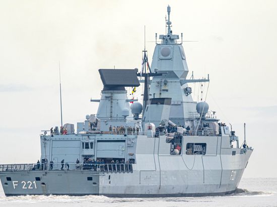 Die Fregatte „Hessen“ war seit dem 23. Februar im Roten Meer im Einsatz gewesen.