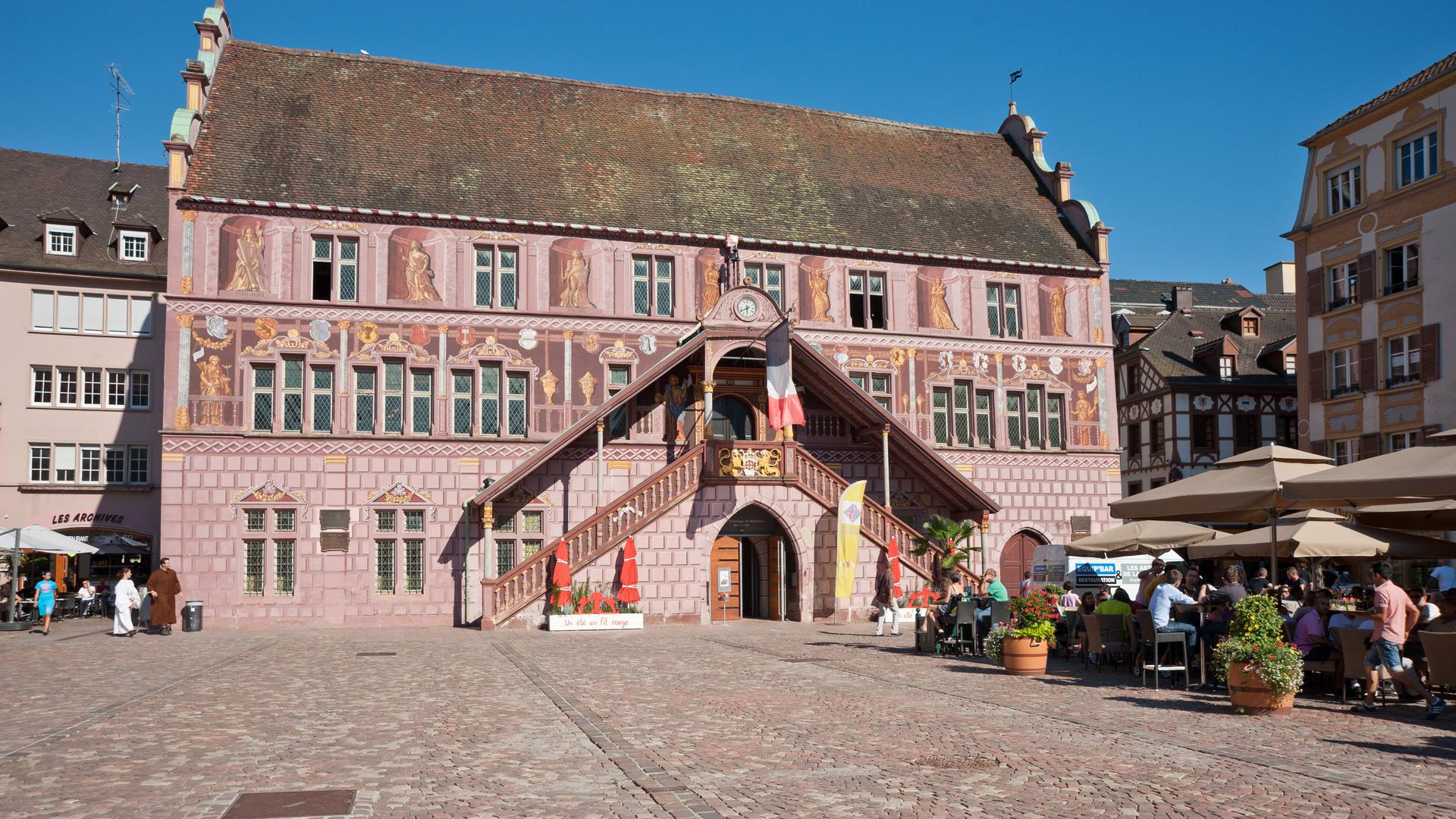 Das Historische Museum im Rathaus von Mulhouse.