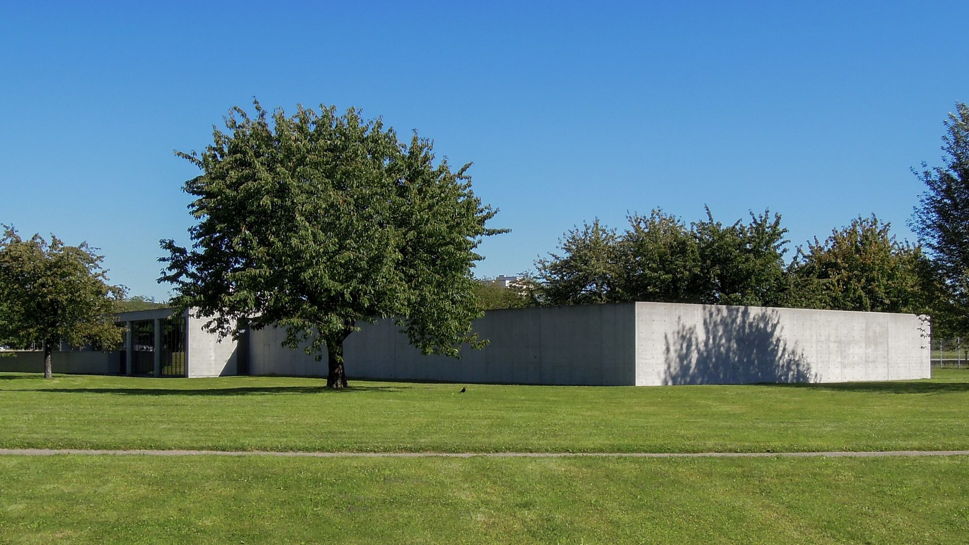 Im Jahr 1993 entstand mit dem Konferenzpavillon von Tadao Ando auf dem Vitra-Campus in Weil am Rhein das erste Bauwerk des Architekten ausserhalb Japans. 