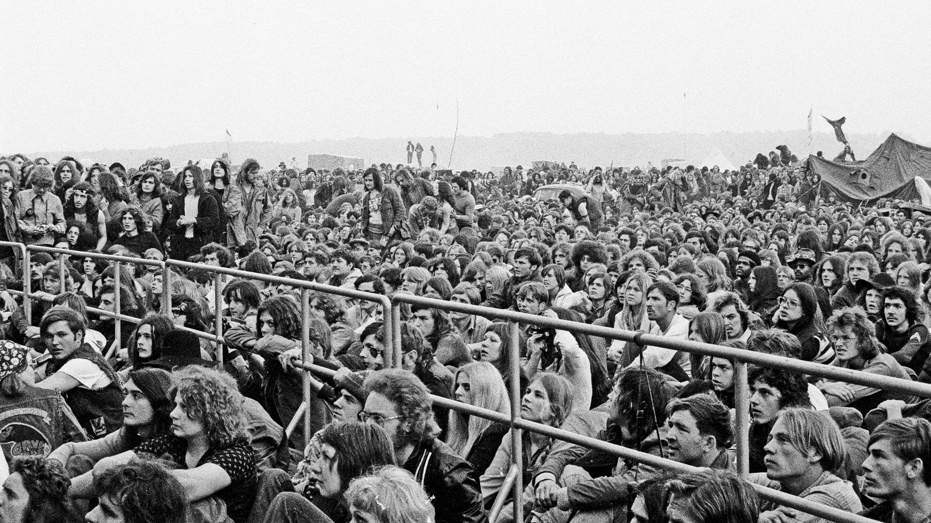 British Rock Festival, 20. bis 22. Mai 1972 auf der Insel Grün in Germersheim