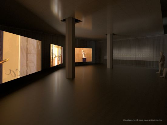 Neueinrichtung im ZKM für die Kunsthalle Karlsruhe: Das Büro Merz+Merz aus Stuttgart hat einen geschlossenen Rundgang inszeniert, der ab Ende April geöffnet wird.