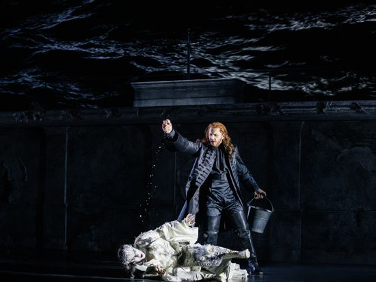 Yuryi Mynenko als Ottone in Händels Oper „Ottone“ am Badischen Staatstheater Karlsruhe.