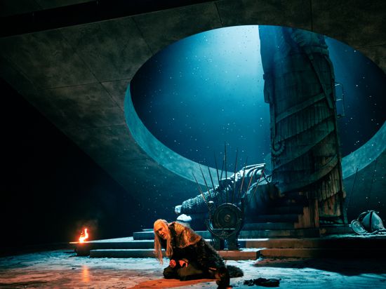 Szene aus der Oper „Siroe“ bei den Händelfestspielen in Karlsruhe im Jahr 2024.