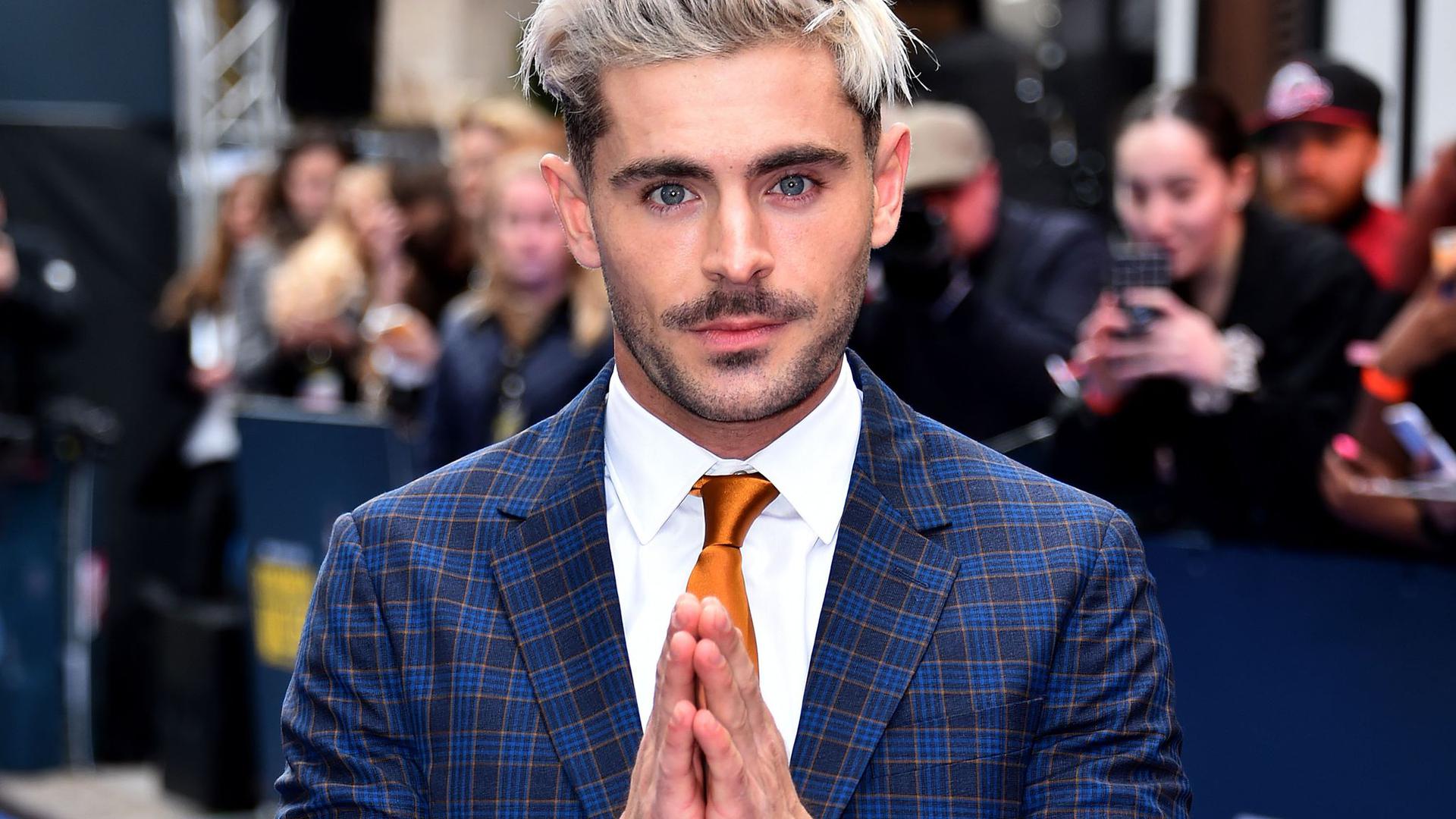 Zac Efron kommt 2019 zur London-Premiere des Films „Extremely Wicked, Shockingly Evil and Vile“.
