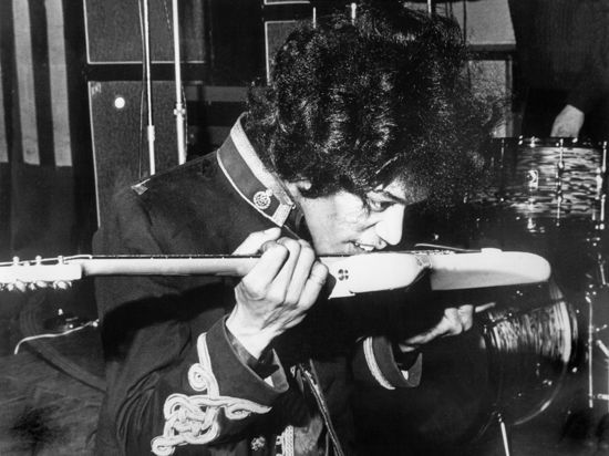 Begnadet: Jimi Hendrix im Jahr 1966.