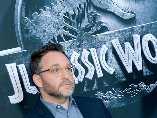 Regisseur Colin Trevorrow bei der Premiere von „Jurassic World“ 2015.