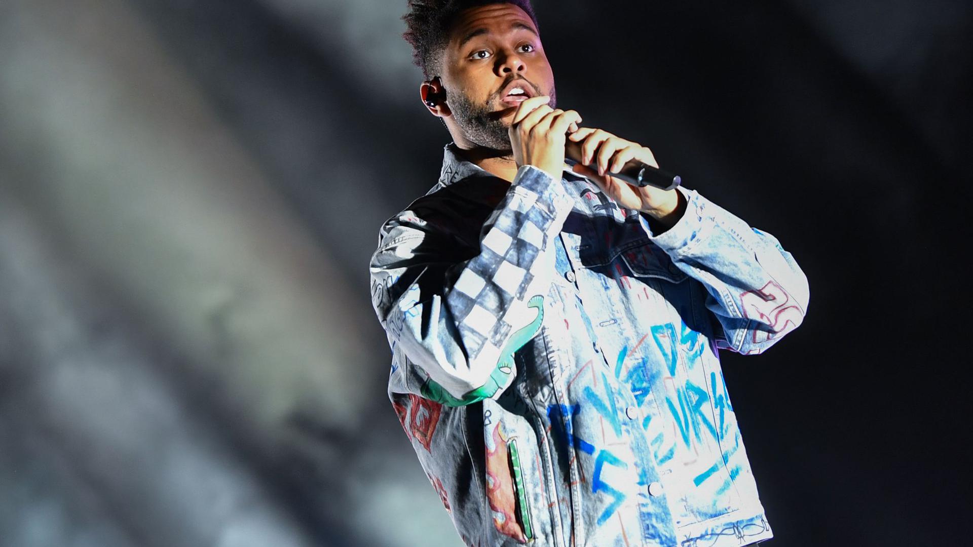 The Weeknd beim Musikfestival Lollapalooza 2018 in Berlin.