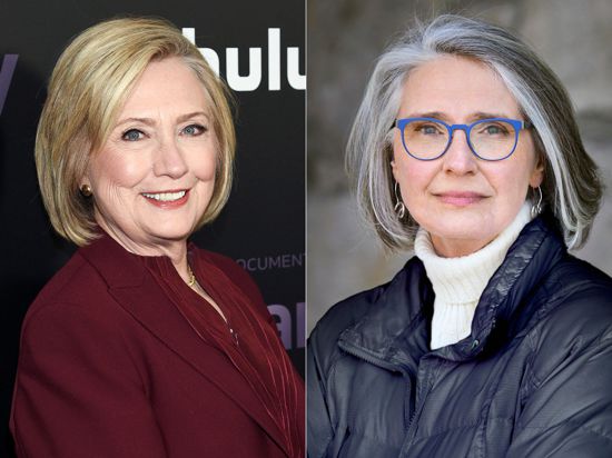 Hillary Clinton (l) hat zusammen mit Louise Penny einen Thriller geschrieben.