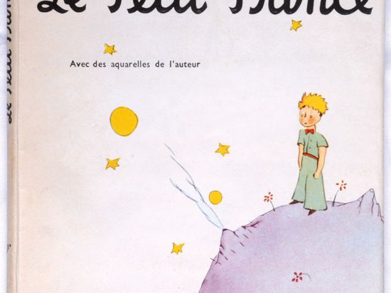 Eine Ausgabe des am 6. April 1946 in Frankreich erstmals erschienen Erfolgsbuchs „Der kleine Prinz“.