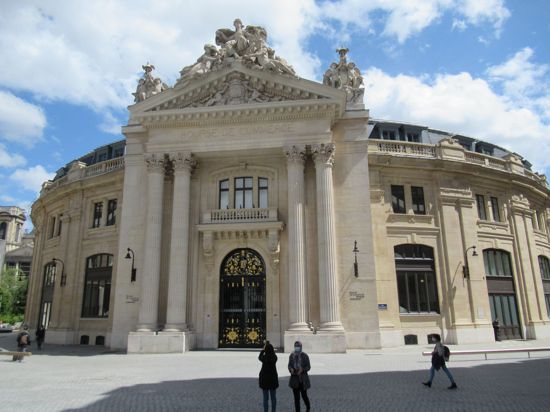 Das neuer Pariser Pinault-Museum liegt zwischen dem Louvre und dem Centre Pompidou.