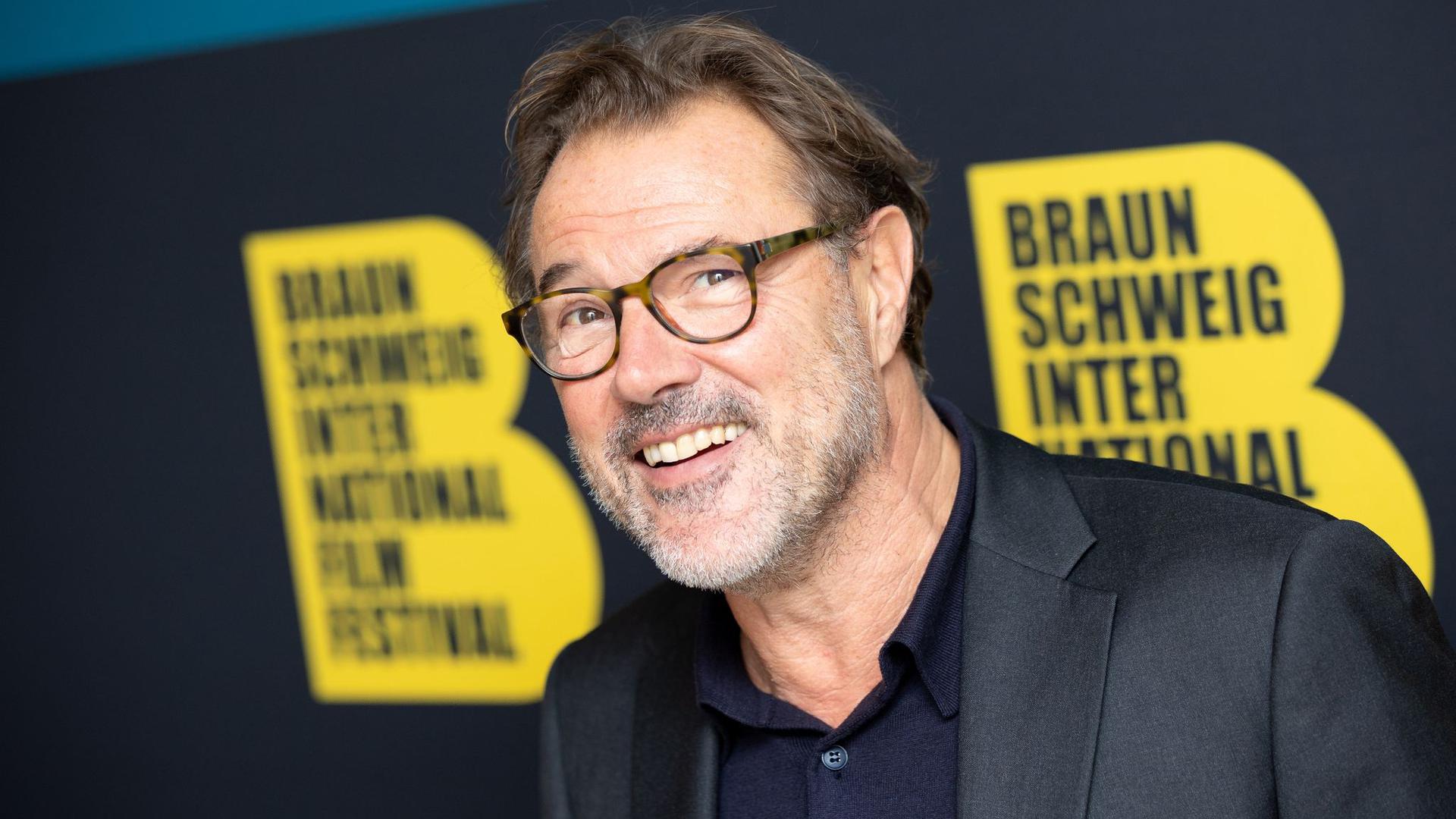 Schauspieler Sebastian Koch bei der Preisverleihung beim 35. Braunschweig International Film Festival.