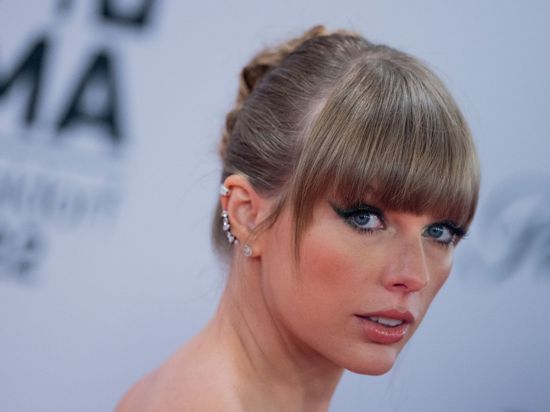 Taylor Swift auf dem Roten Teppich der MTV Europe Music Awards vergangenes Jahr in Düsseldorf.