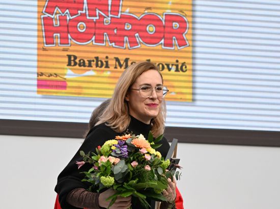 Barbi Marković wurde in Leipzig für ihr Buch „Minihorror“ ausgezeichnet.