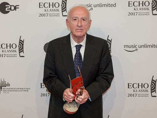 Der Pianist Maurizio Pollini bei der Verleihung des Echo-Klassik im Jahr 2017.