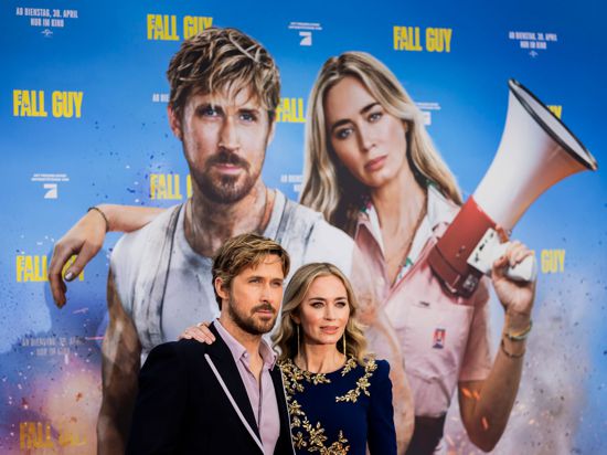 Ryan Gosling und Emily Blunt bei der Premiere des Films „The Fall Guy“.