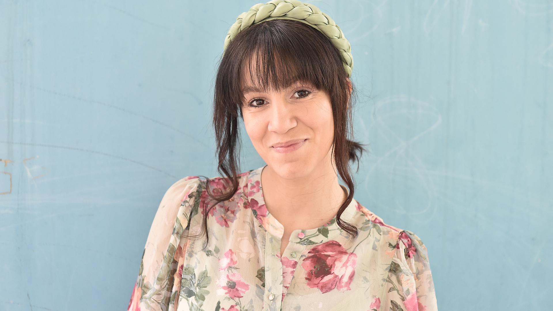 Samah Abou-Khalil aus Kandel liebt Stilbrüche und ist vom Hut-Motto begeistert.