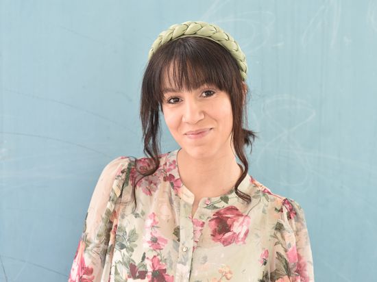 Samah Abou-Khalil aus Kandel liebt Stilbrüche und ist vom Hut-Motto begeistert.