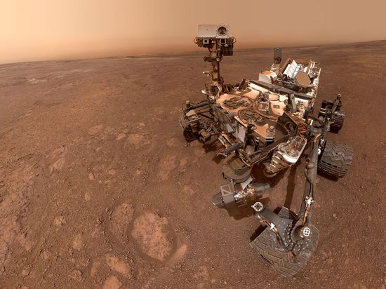 Selbstporträt des Influencers vom Mars: Der Nasa-Rover „Curiosity“ liefert seit zehn Jahren wertvolle wissenschaftliche Daten über „roten Planeten“ und hat viele Fans im Internet.
