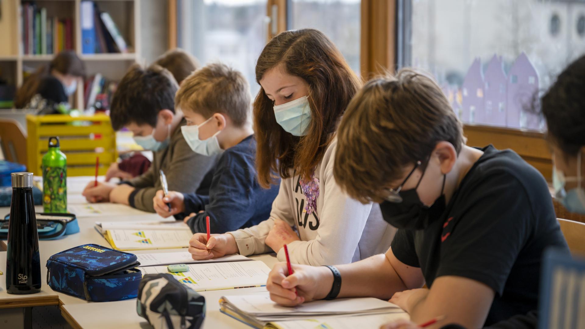 Infektionsherd Schule: Laut einer neuen Studie der Universität Zürich soll jeder fünfte Schüler seit dem vergangenen Sommer eine Covid-Erkrankung überstanden haben. 