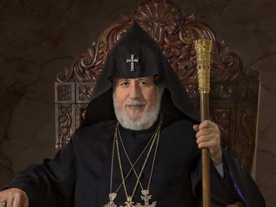 Patriarch Karekin ist das Oberhaupt der Armenisch-apostolischen Kirche.