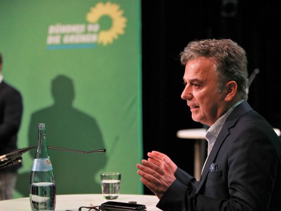 Memet Kilic bei Parteiveranstaltung der Grünen in Pforzheim