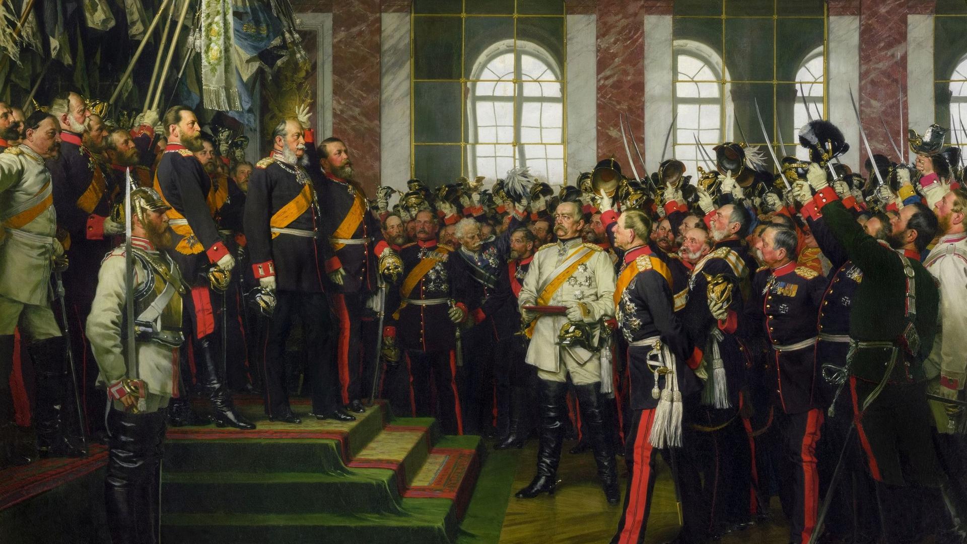 Vor 150 Jahren wurde in Versailles das Deutsche Kaiserreich ausgerufen. Baden unterstützte das, obwohl es seine Souveränität verlor.