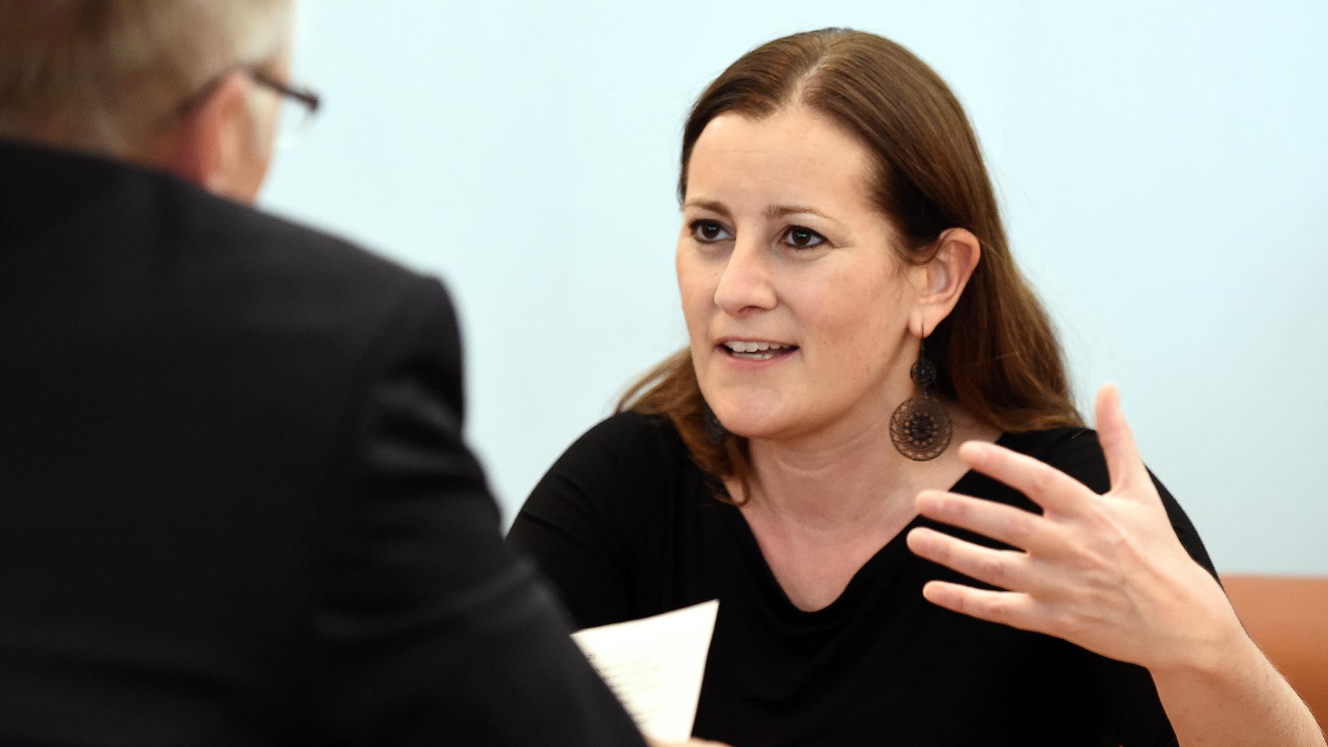 Für eine Umverteilung von Reichtum: Die Spitzenkandidatin und Co-Vorsitzende der Linkspartei, Janine Wissler, fordert im BNN-Interview mehr soziale Gerechtigkeit in Deutschland. 