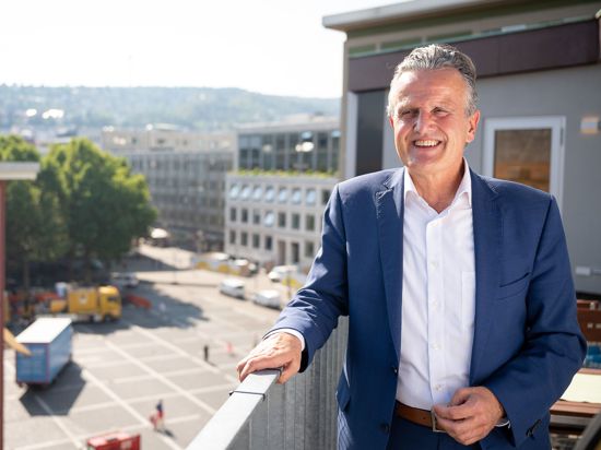 Frank Nopper (CDU), Kandidat der CDU zur Wahl des Oberbürgermeisters in Stuttgart.