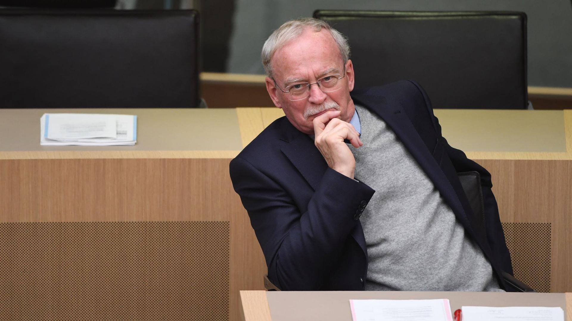 Der Landtagsabgeordnete Klaus-Günther Voigtmann (AfD).