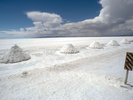 Salar de Uyuni in Bolivien