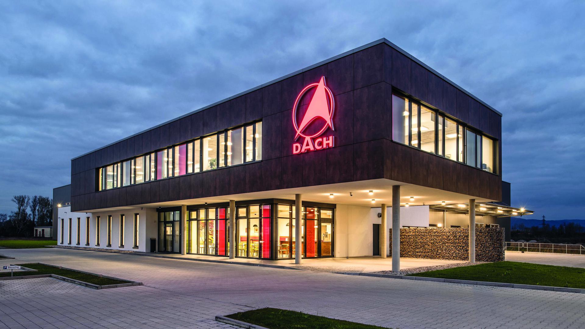Firmensitz der Firma Dach in Rastatt