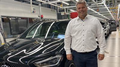 Offiziell 100 Tage im Amt: Doch Marco Zwick, der neue Standortverantwortliche des Mercedes Benz-Werks in Rastatt, hat schon vorher die Zukunft des Werks mitbestimmt.