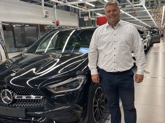 Offiziell 100 Tage im Amt: Doch Marco Zwick, der neue Standortverantwortliche des Mercedes Benz-Werks in Rastatt, hat schon vorher die Zukunft des Werks mitbestimmt.