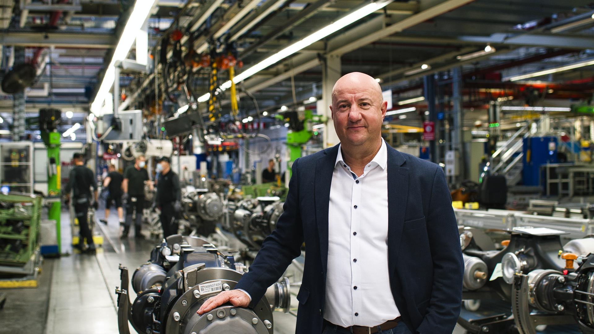 „Neuer alter“ Gesamtbetriebsratsvorsitzender: Michael Brecht aus dem Werk Gaggenau vertritt 37.000 Beschäftigte bei Daimler Truck.