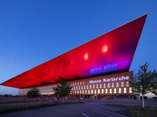 Gebäude der Messe Karlsruhe
